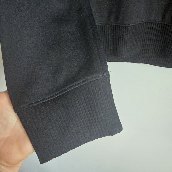 Travis Mathew New Friday Ponte Black Half Zip Hoodie Hooded Pullover SZ Small - Picture 7 of 15